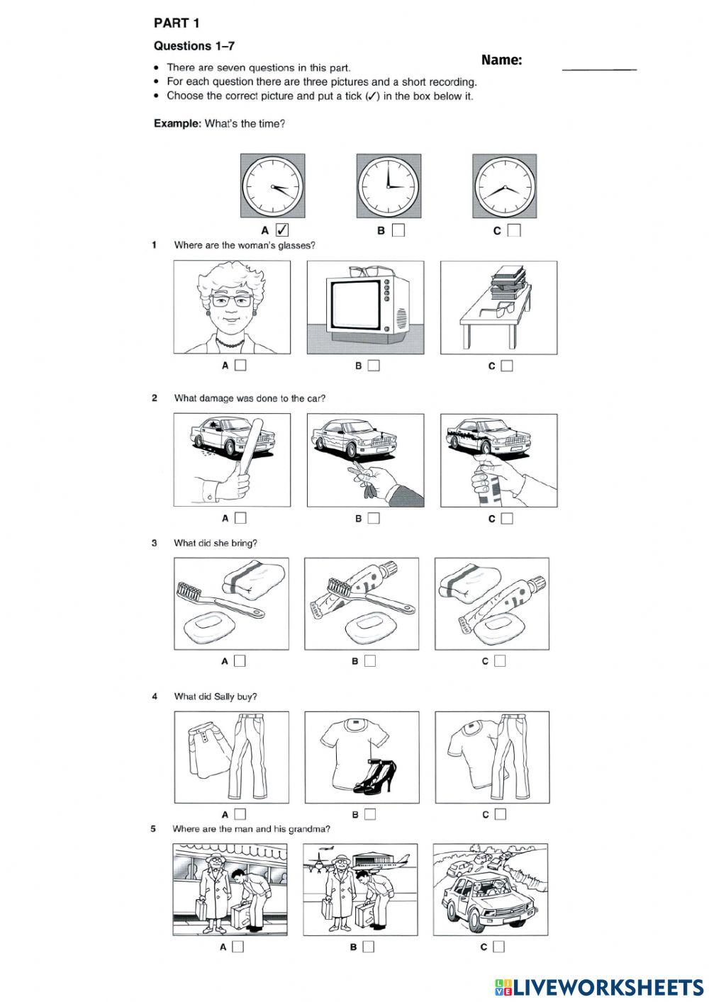 Listening Practice 2