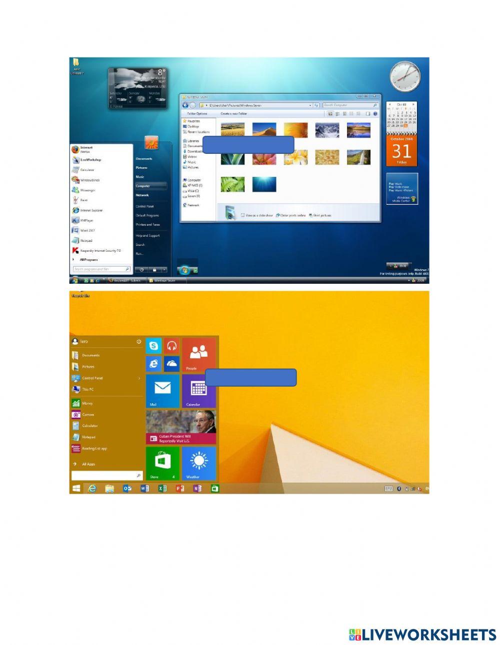 Versiones de Windows