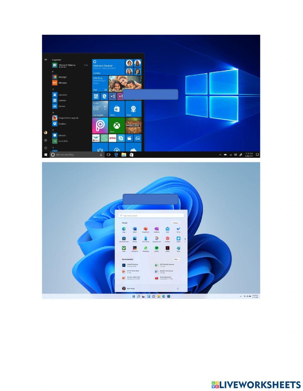 Versiones de Windows