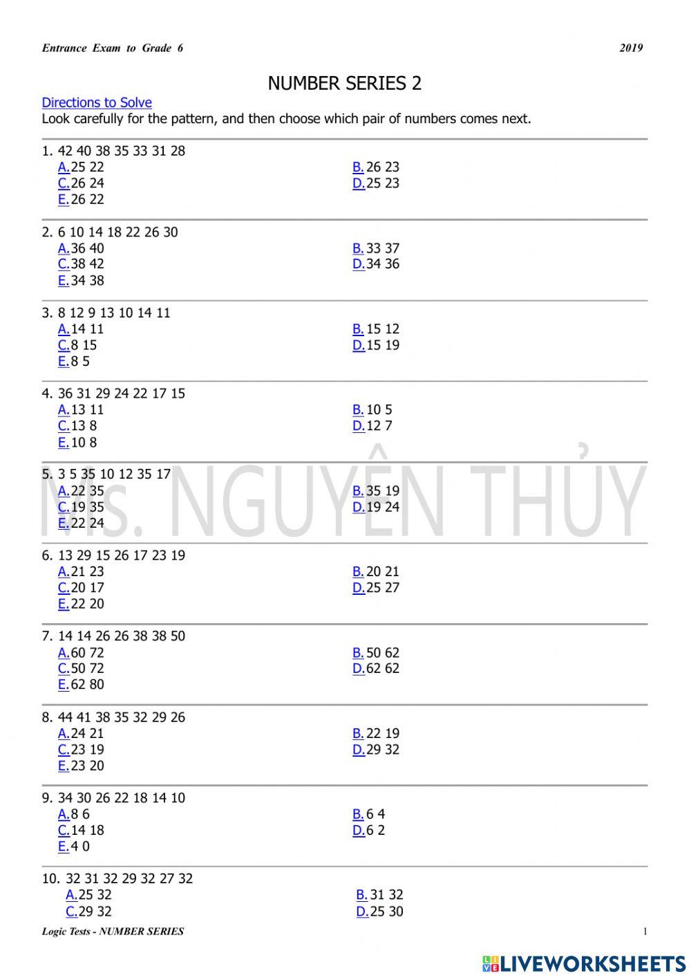 logic-number-series-2-online-exercise-for-live-worksheets