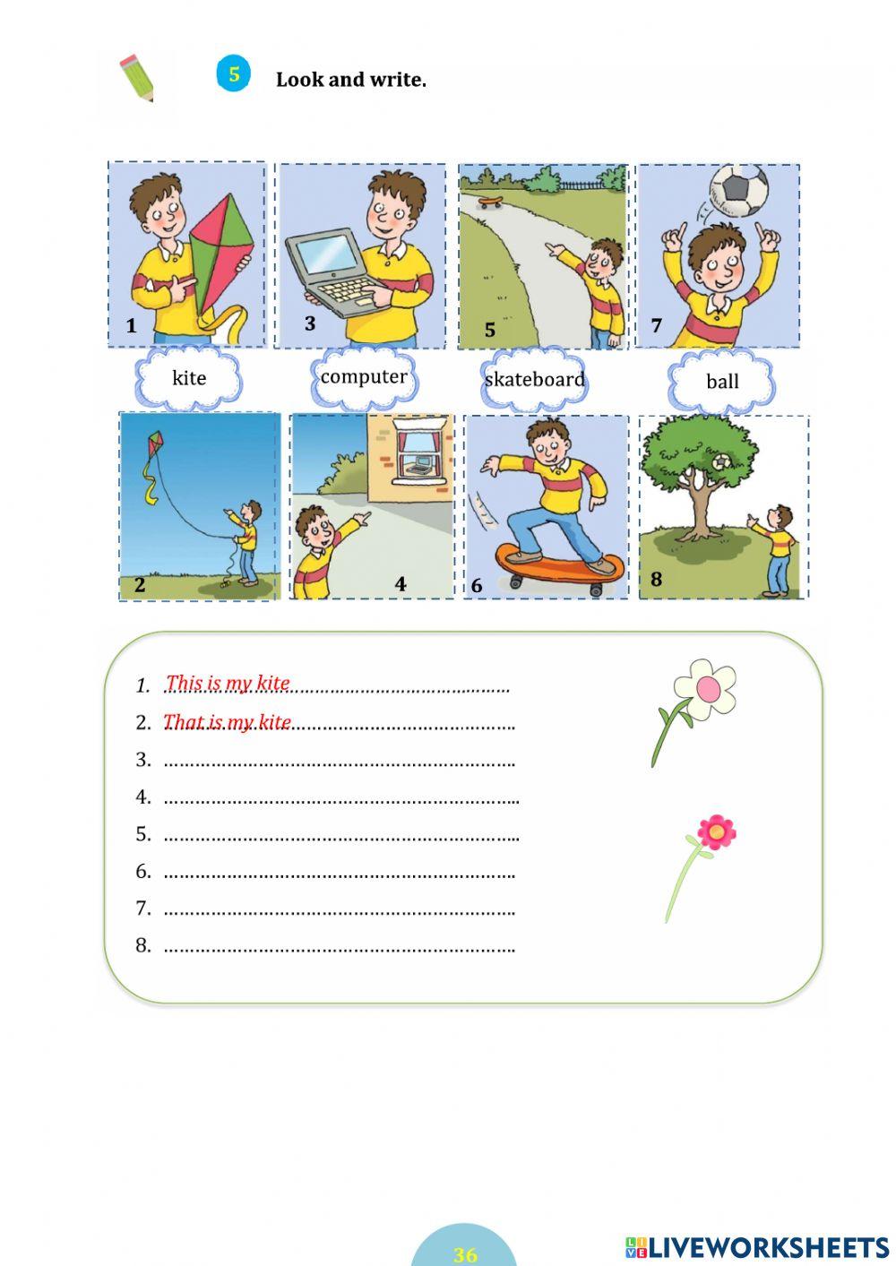 Unit 5 this that these those