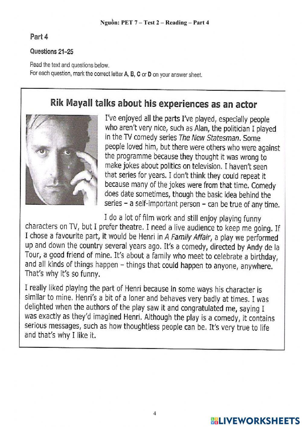 Foreign Teacher-S6-WEEK 26-U7-VOCAB 1