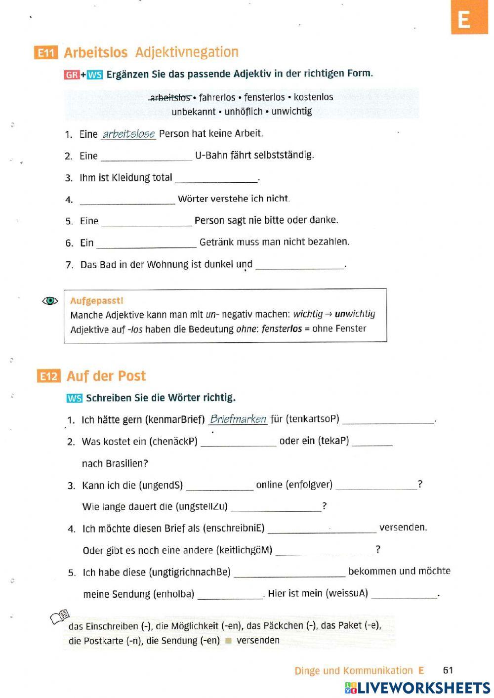A2 Lek10 Trainingsbuch E11-12