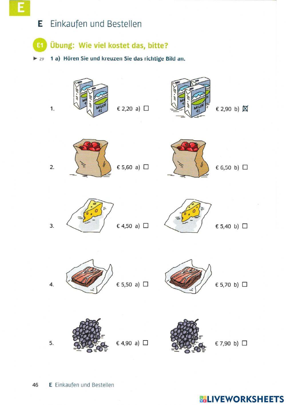 A2 Lek10 Hören und Sprechen E1