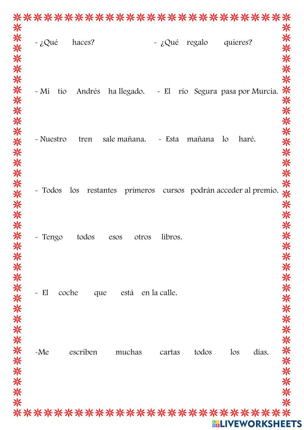Sintagmas Sintagmas