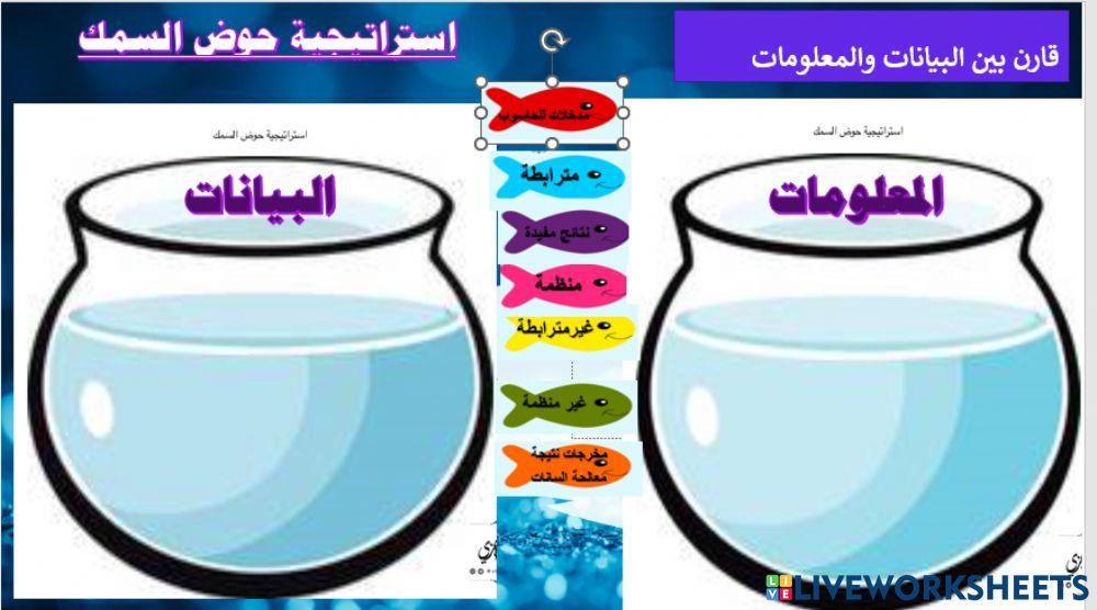 البيانات والمعلومات