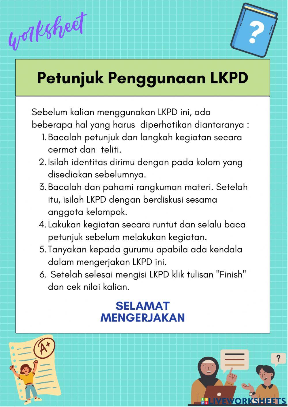 LKPD Sistem Pencernaan Kelas 5 Tema 3 Subtema 1 Pembelajaran 2 FIX