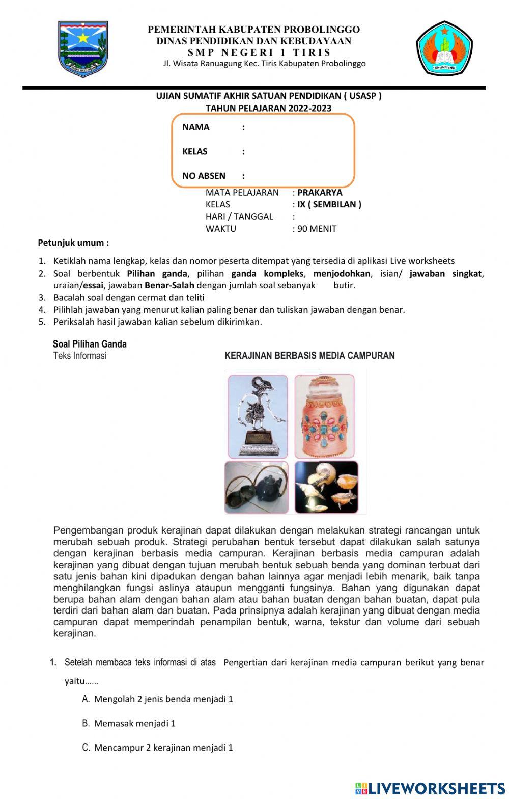 Ujian sumatif akhir satuan pendidikan