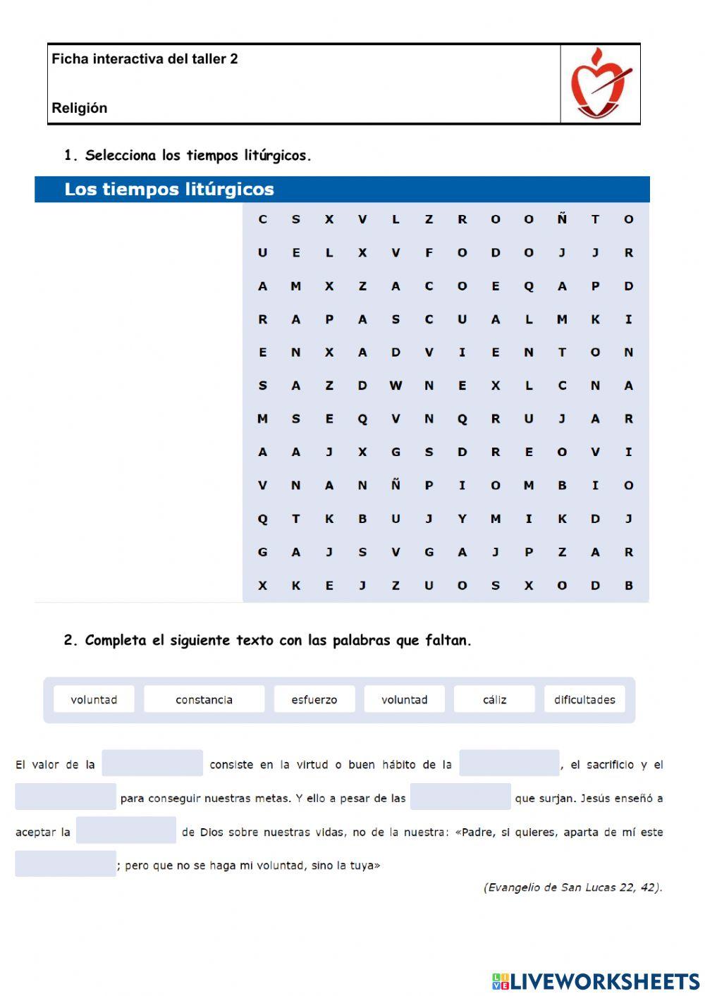 Semana Santa y Cuaresma