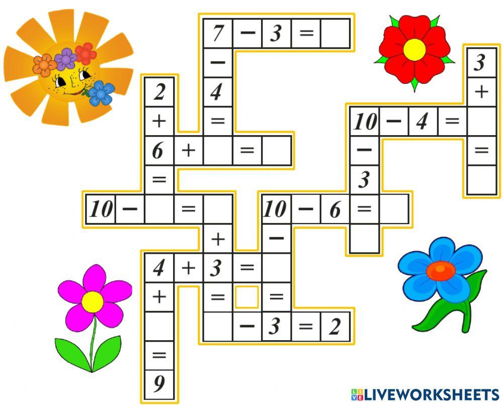 Додавання та віднімання до 10