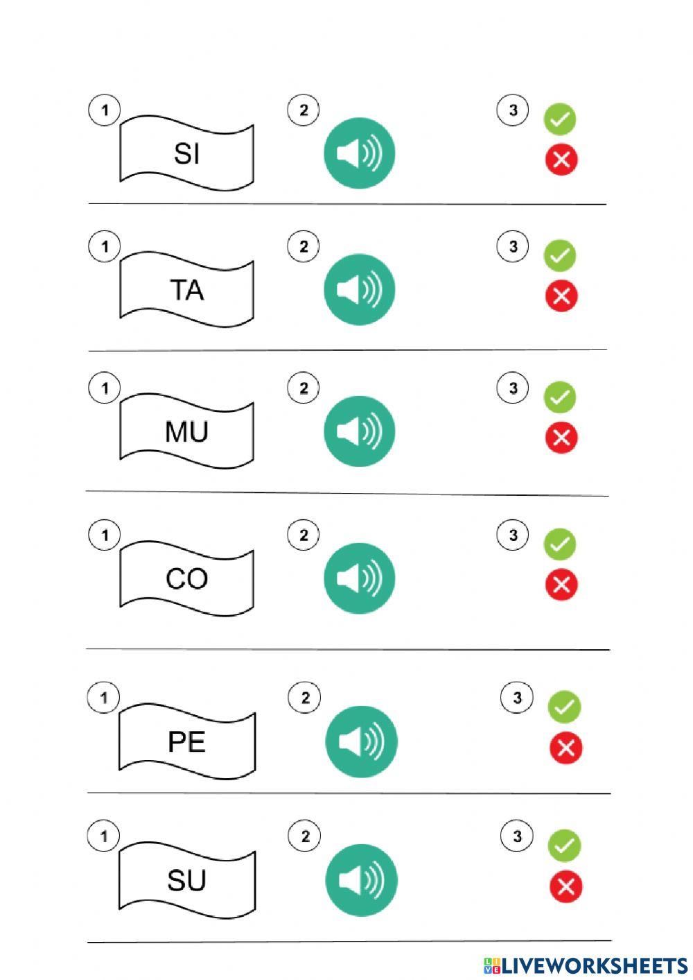 Lectura de monosíl·labs