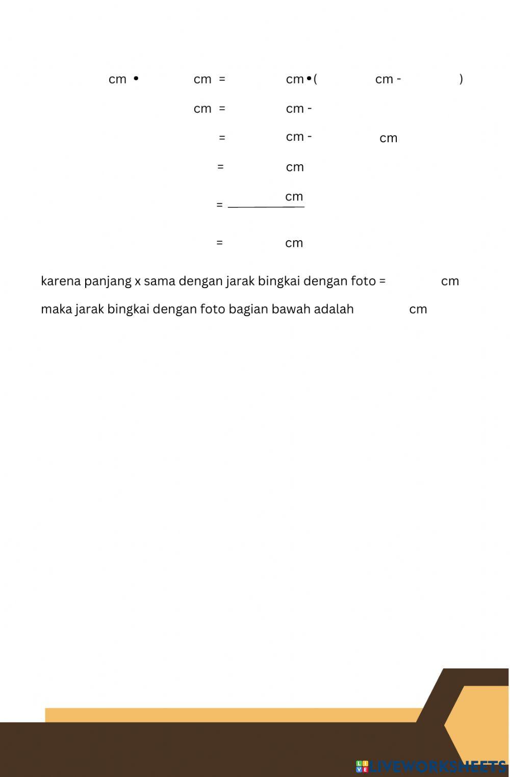 LKPD Penerapan Kesebangunan dan Kekongruenan