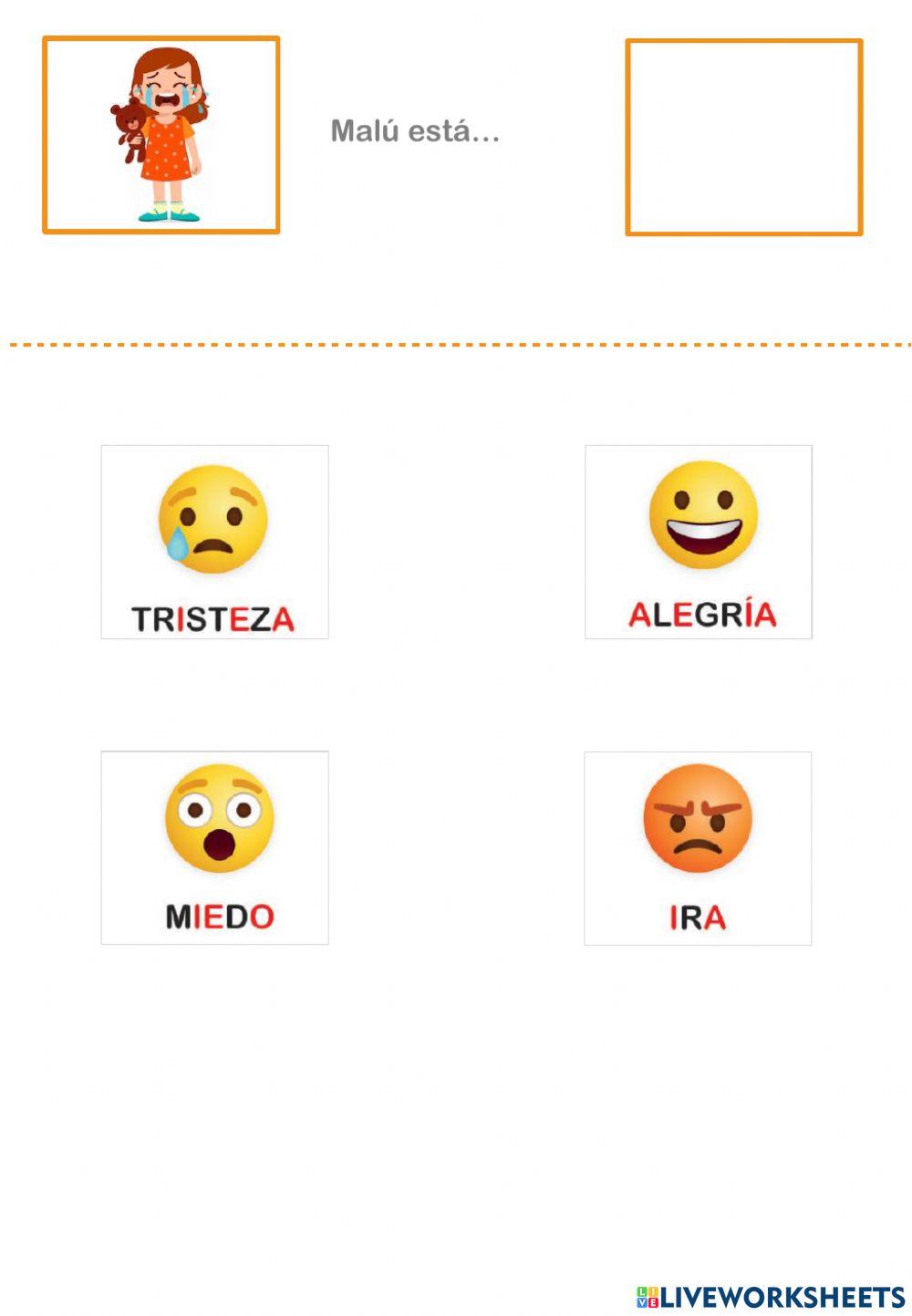 ¿Qué emoción será? ¿Qué emoción será?