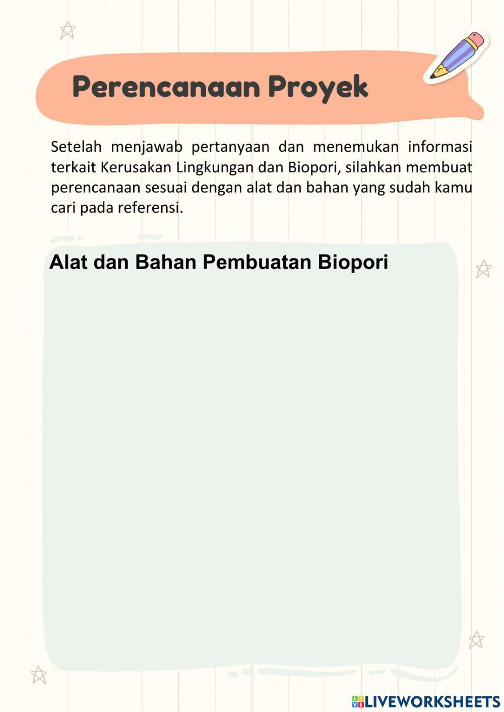 Pembuatan Biopori