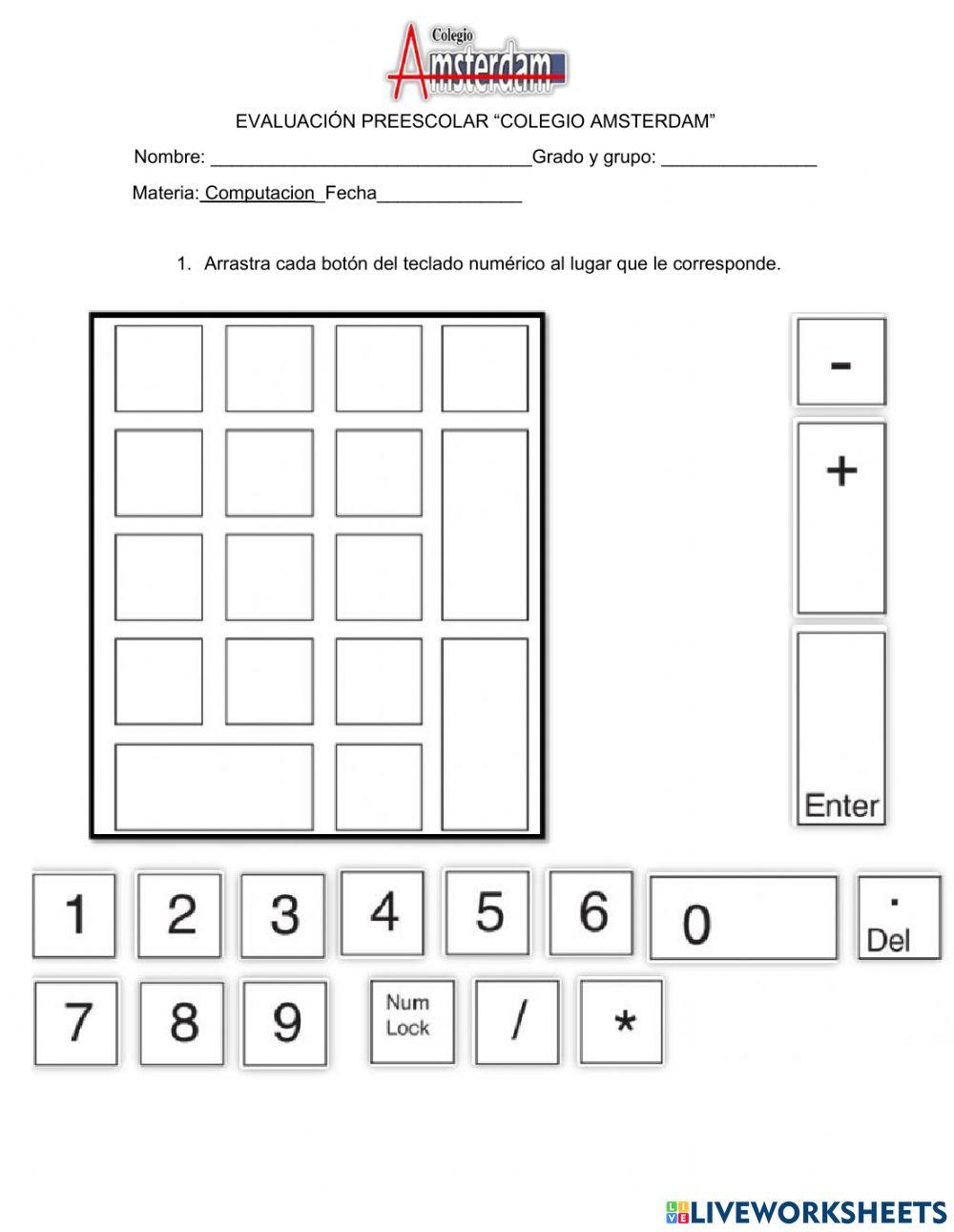 Examen 3ro preescolar