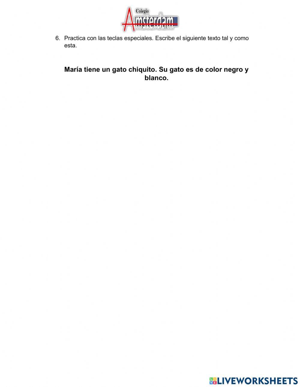 Examen 3ro preescolar