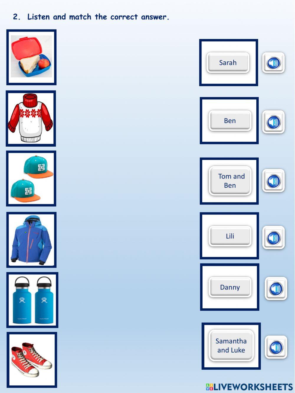 Ch -2 - final test - listening