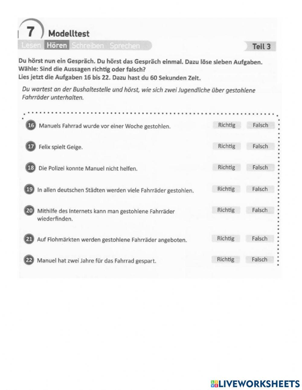 B1 PV Projekt B1 M7T3 hören