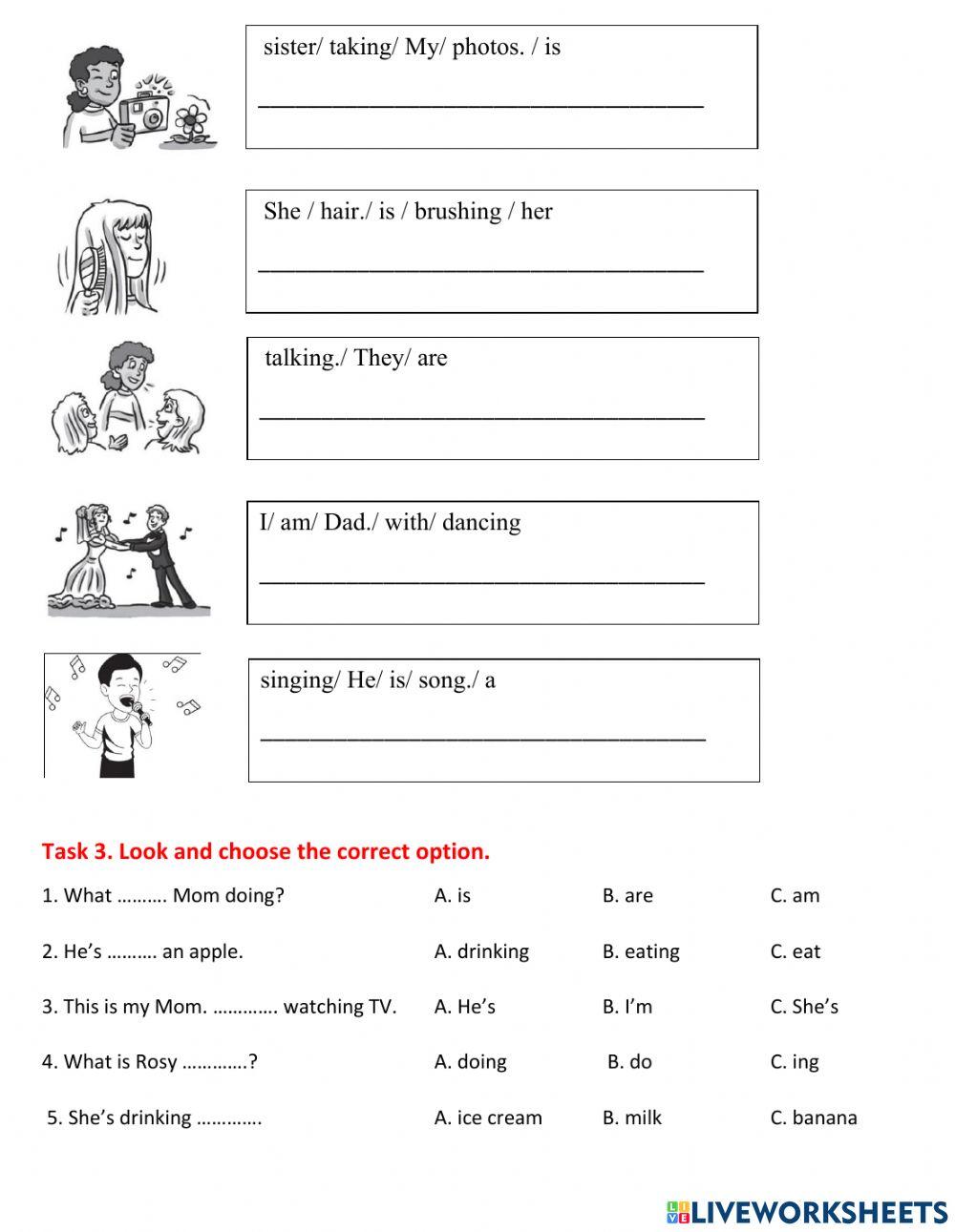 Family 3 - unit 8 - I'm dancing with Dad