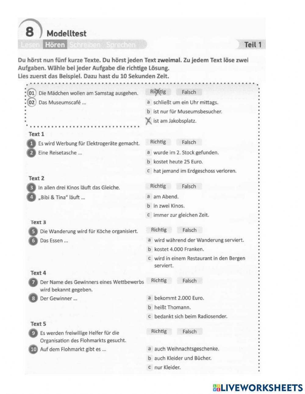 B1 PV Projekt B1 M8T1 hören