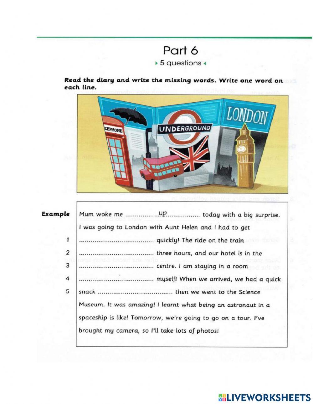 Skill builder 2 unit1 reading writing online exercise for live