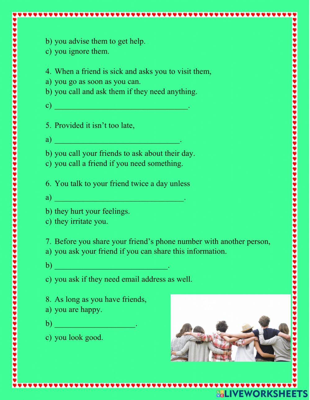 How good a friend are you?