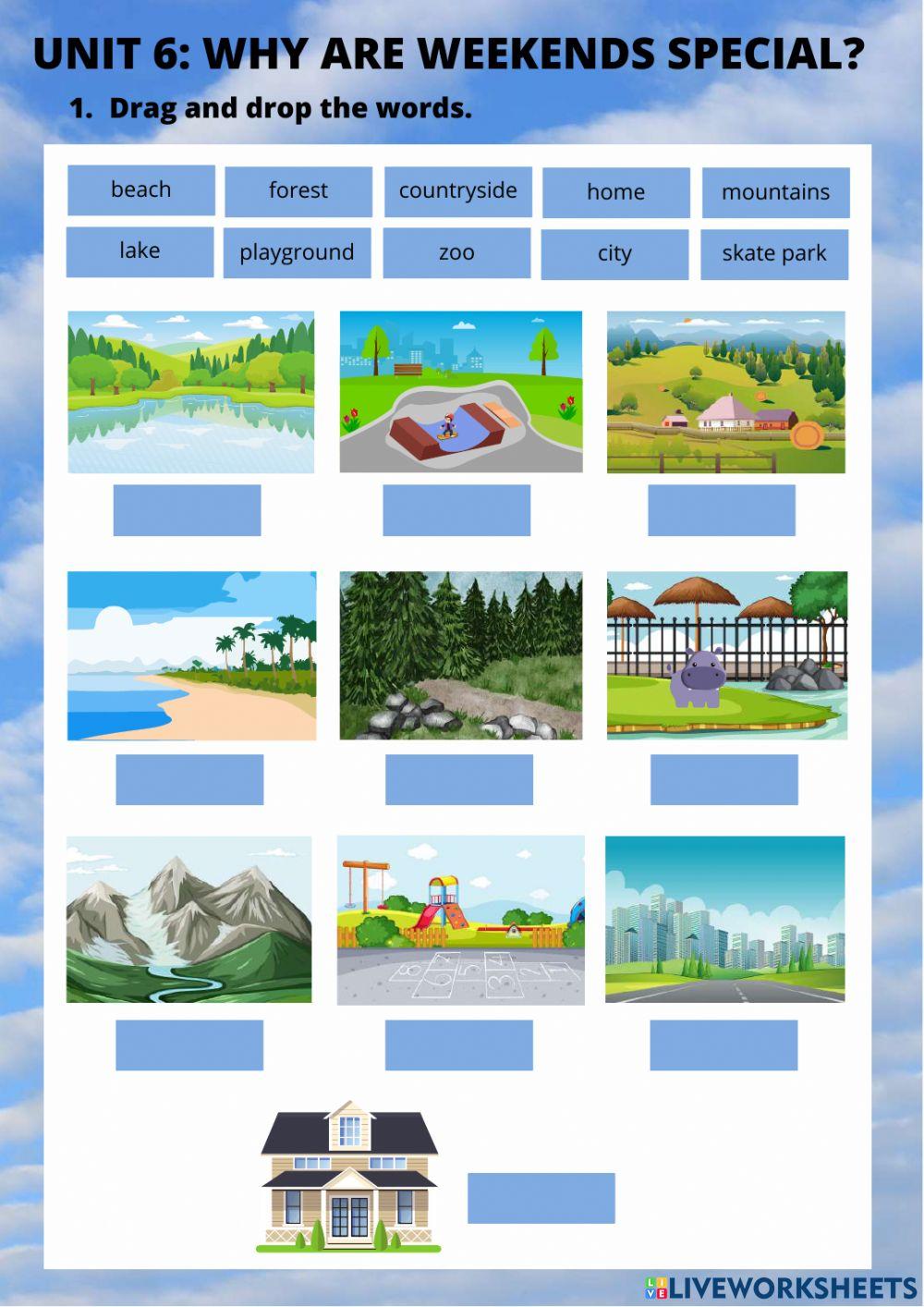 Unit 6: Why are weekends special?