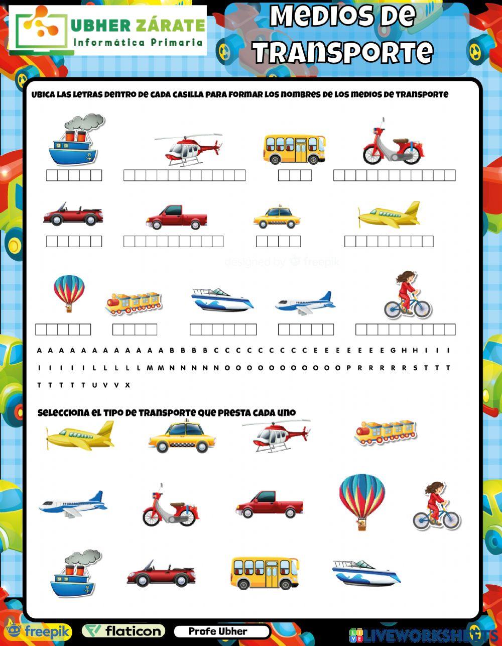 Medios de transporte