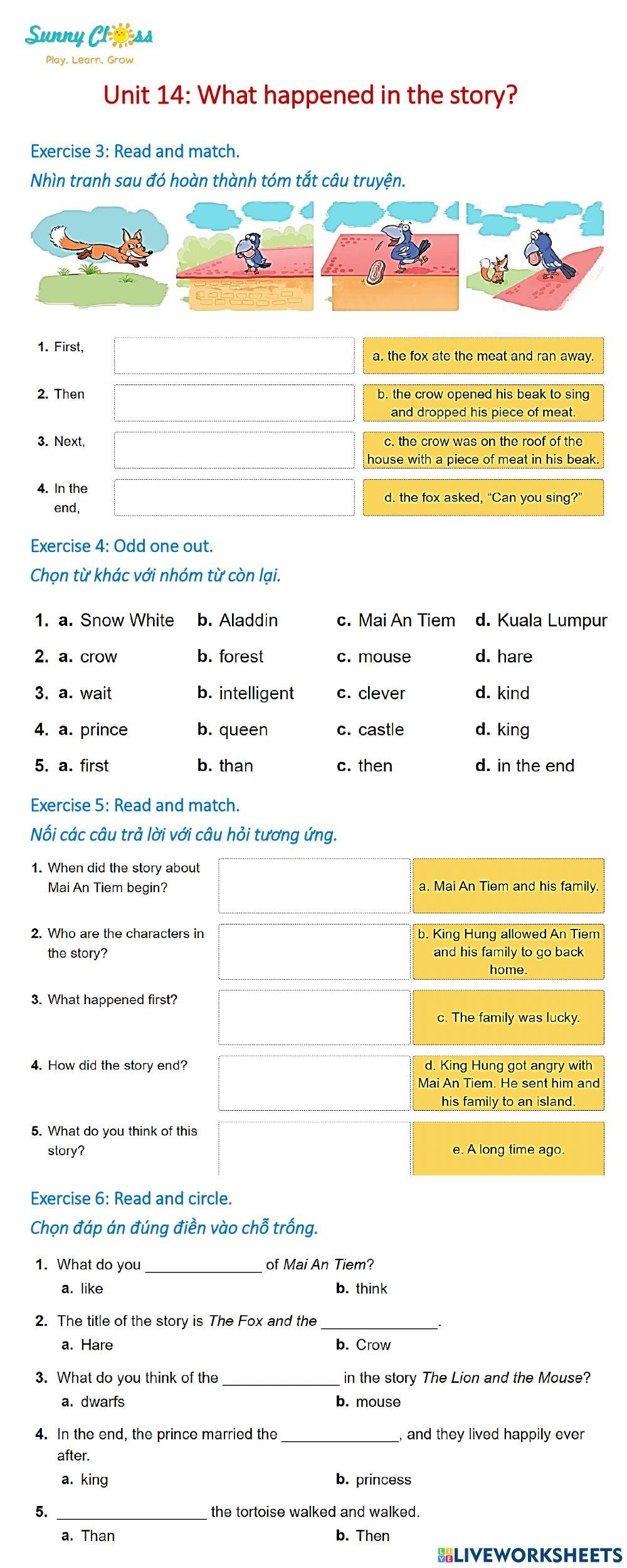 What happened in the story?