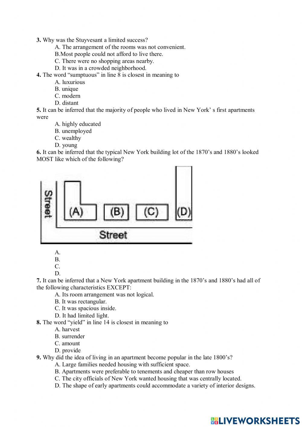 Homework VSTEP Reading Lesson 3