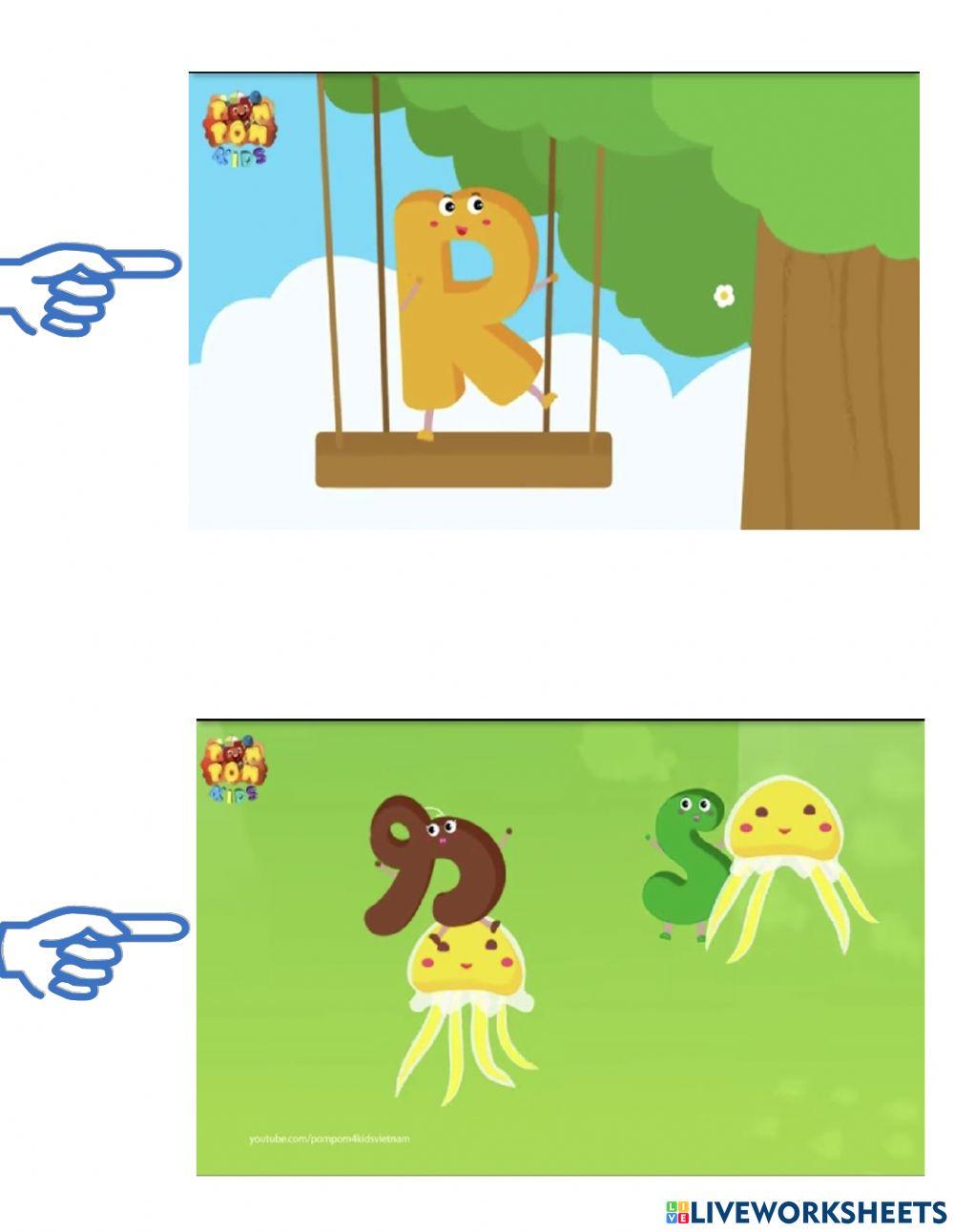 Ôn chữ cái R-S-Ư