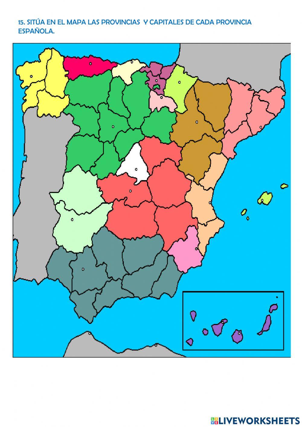 Organización territorial de españa