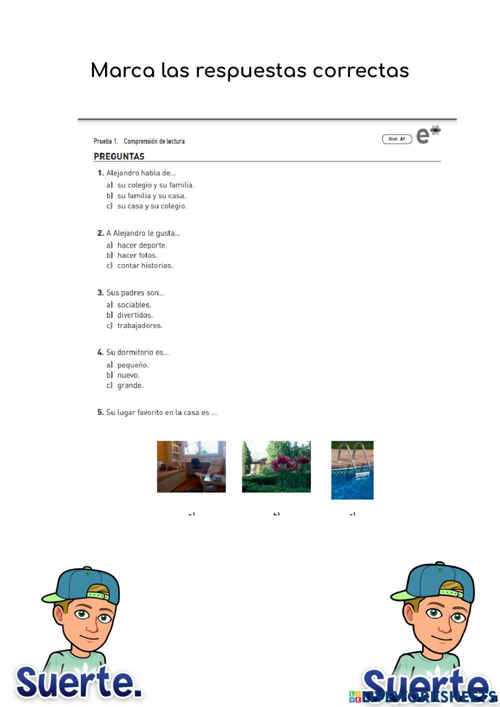 Comprension un correo elctronico de Alejandro a Paul