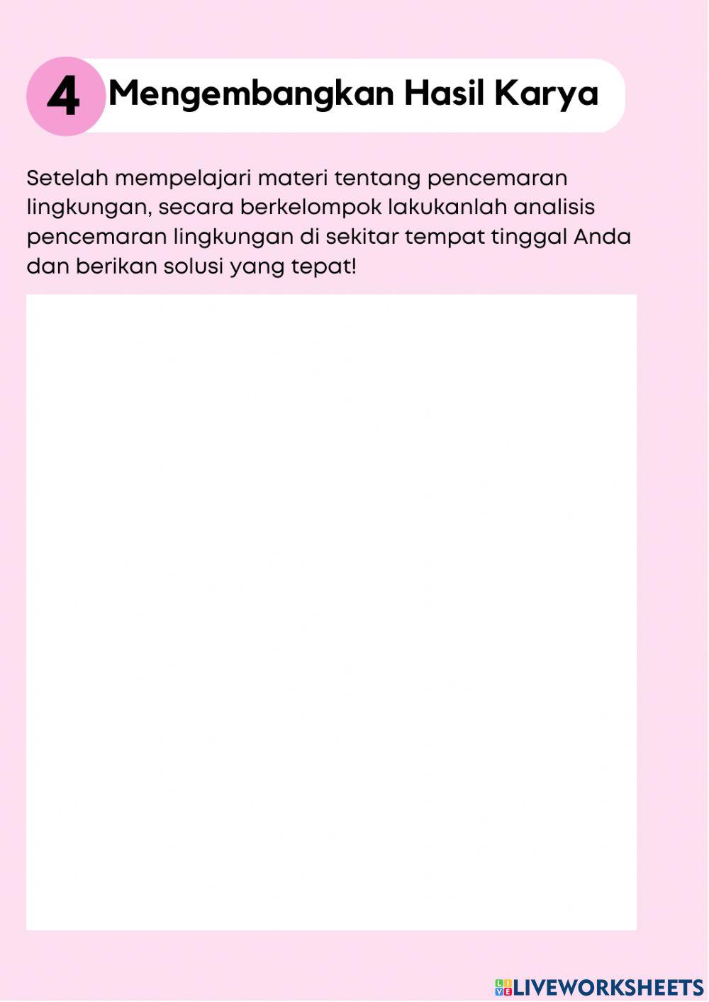 Perubahan Lingkungan Kelas 10 Level 1