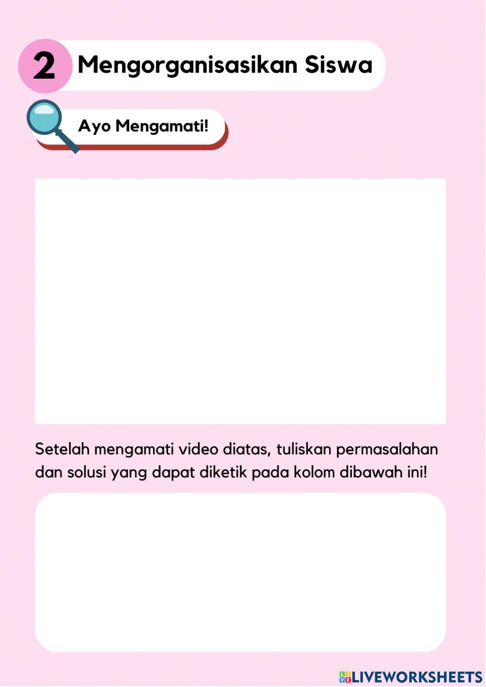 Perubahan Lingkungan Level 3