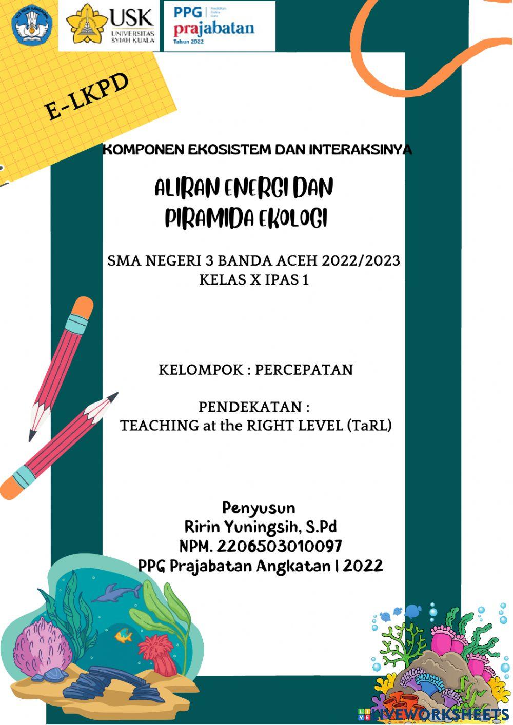 Ekosistem dan Interaksi Antar Komponen