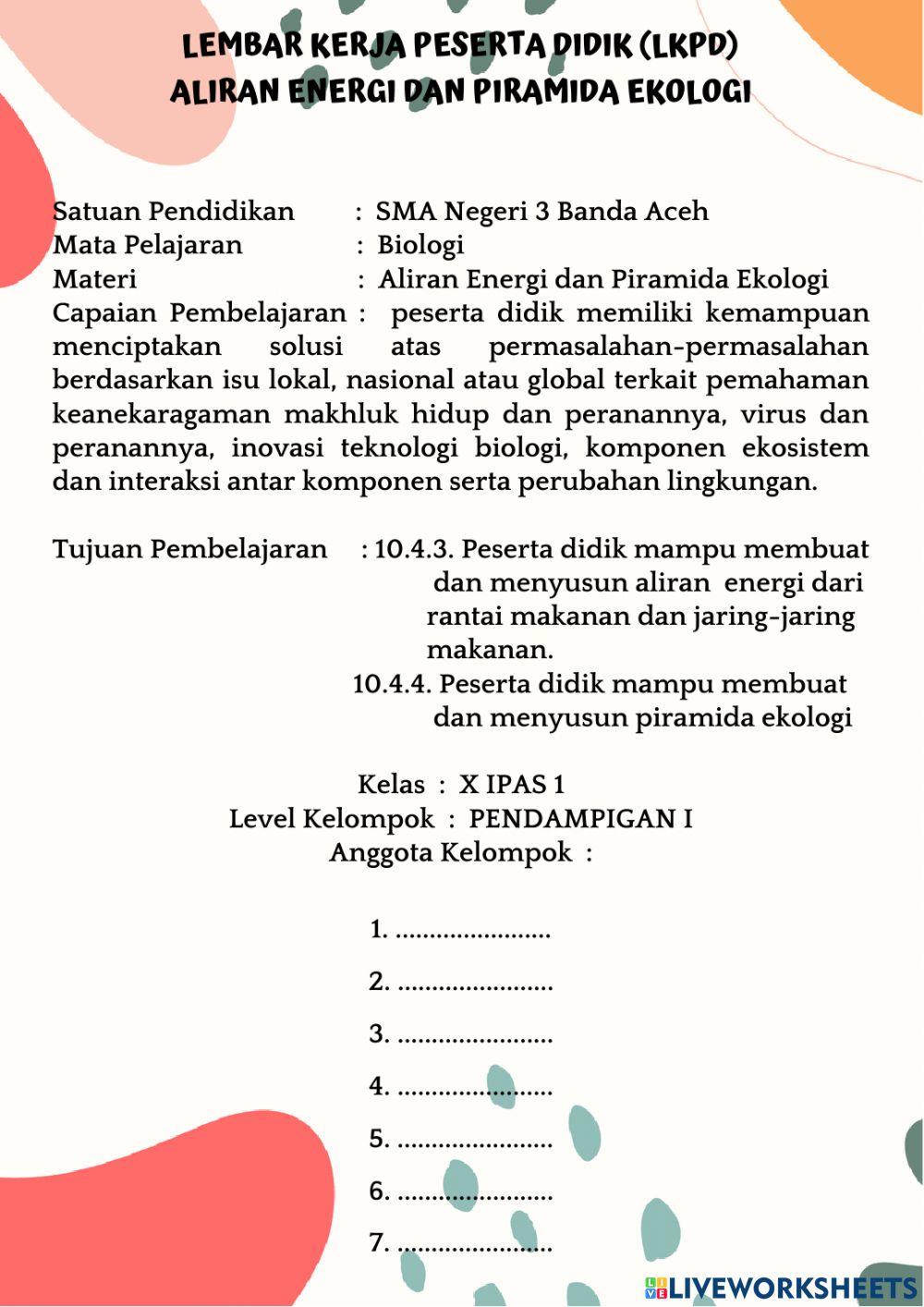 Ekosistem dan Interaksi Antar Komponen