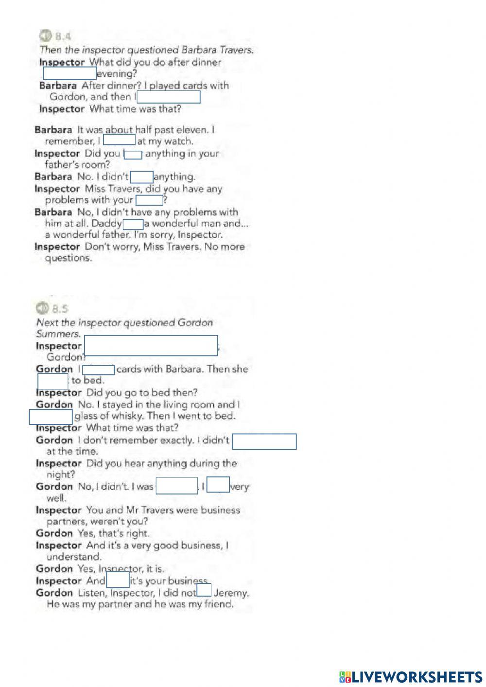 Murder elementary ef