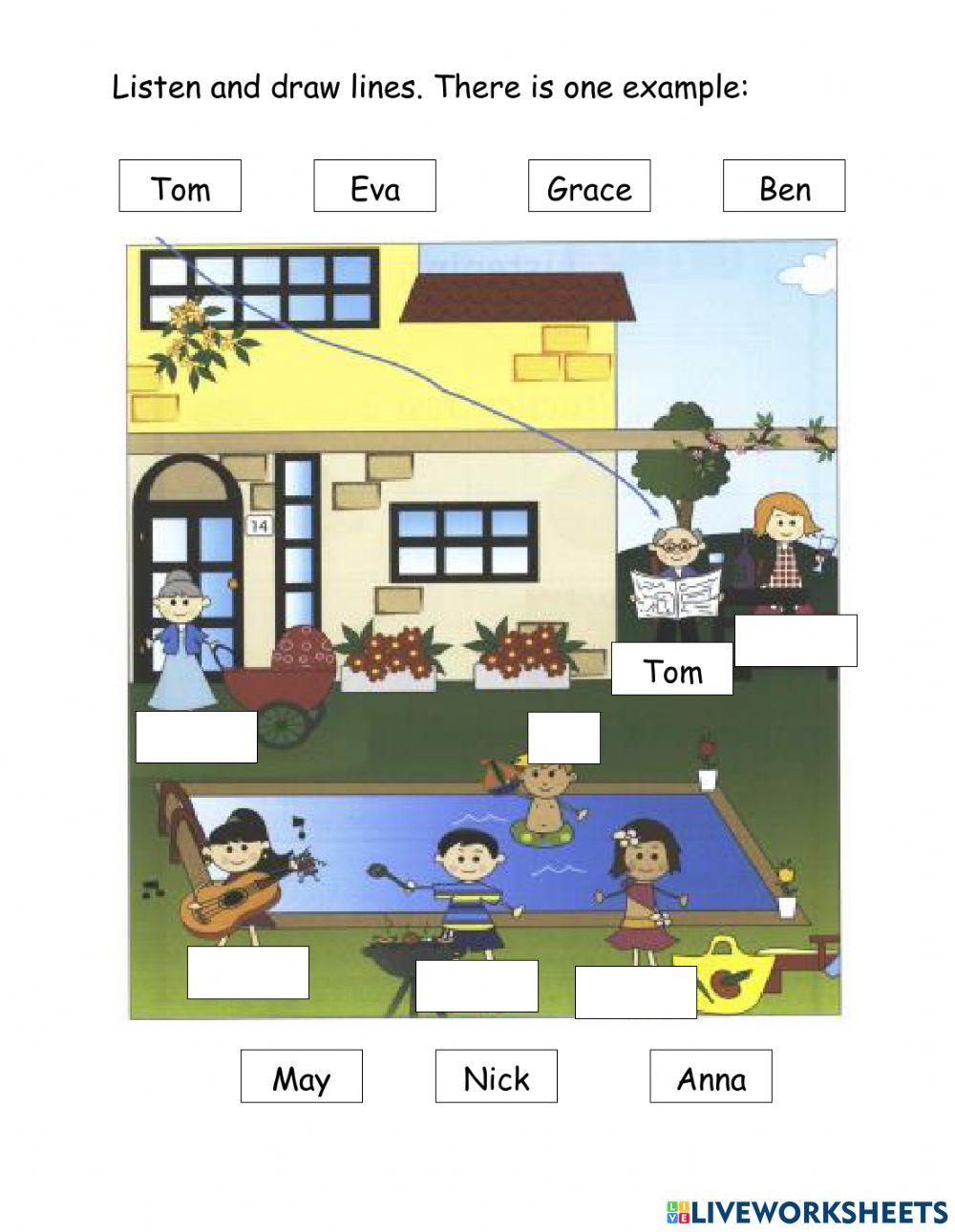 Starters Listening part 1 Practice Test