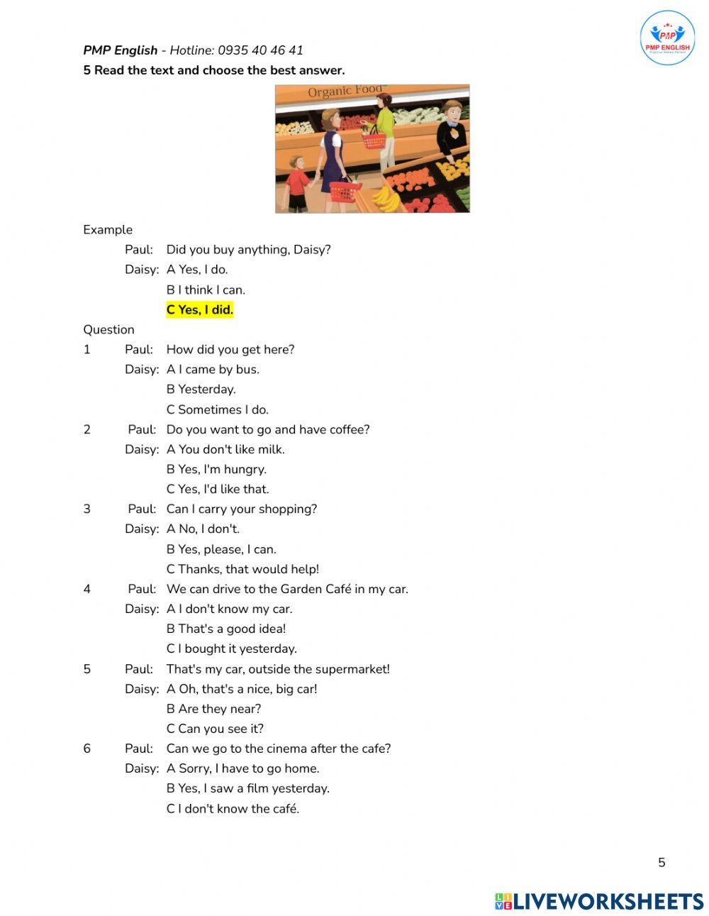 Prepare 1 - Unit 15.2 What shall I wear?