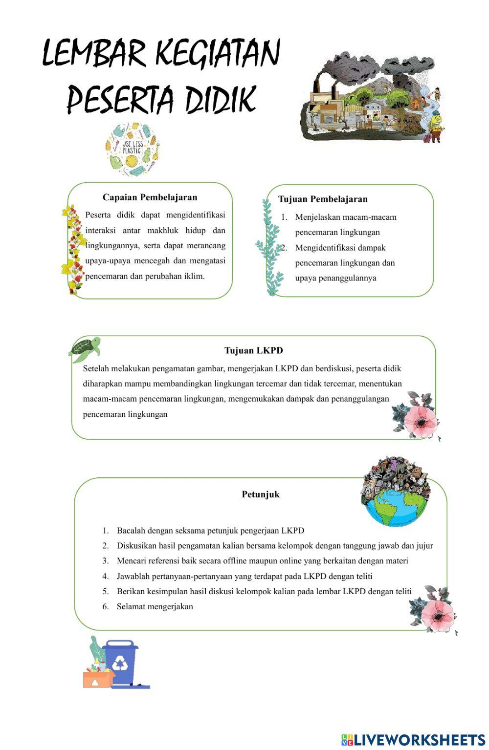 Pencemaran lingkungan