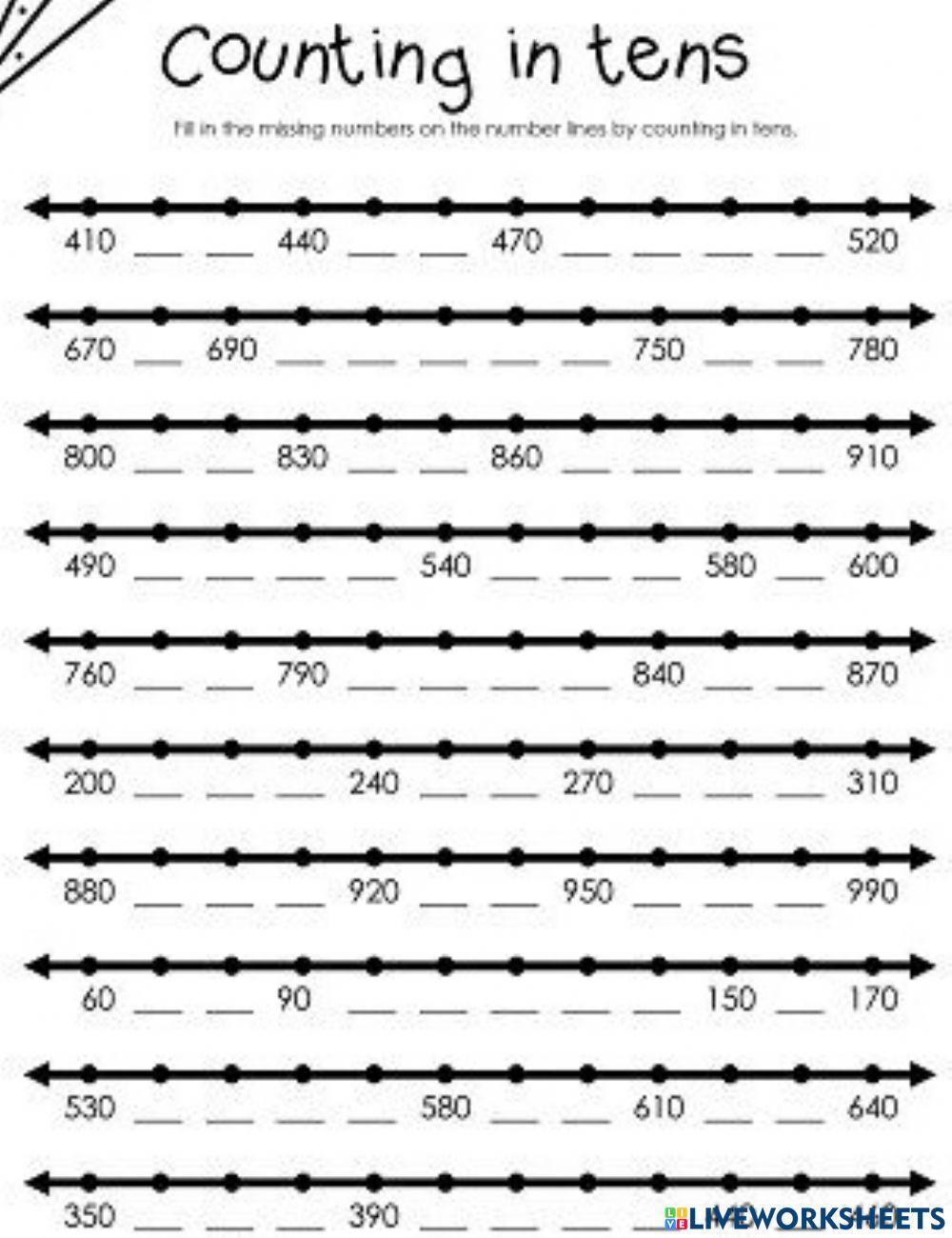 Numberlines