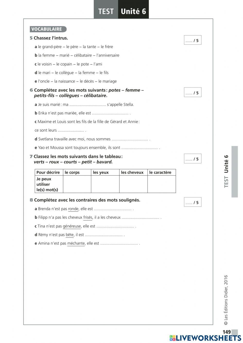 Edito revision unité 6