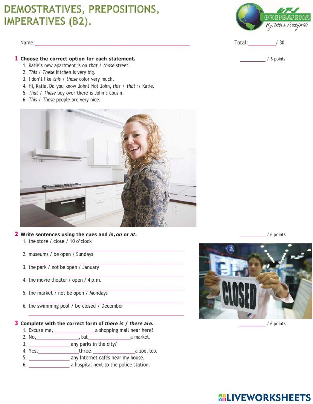 Demostratives (GP+1-B2)