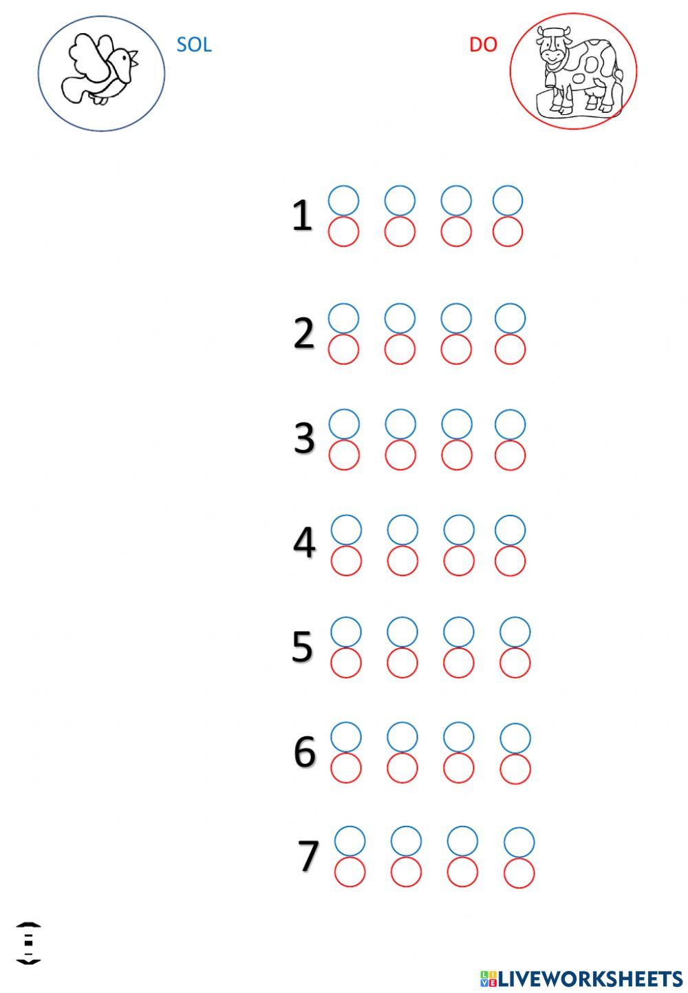Grave y Agudo - Dos notas