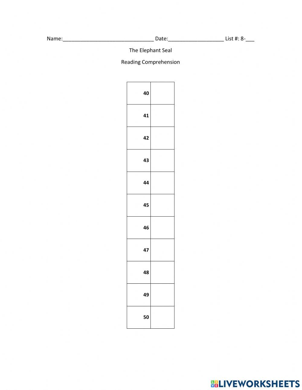 Rc the elephant seal