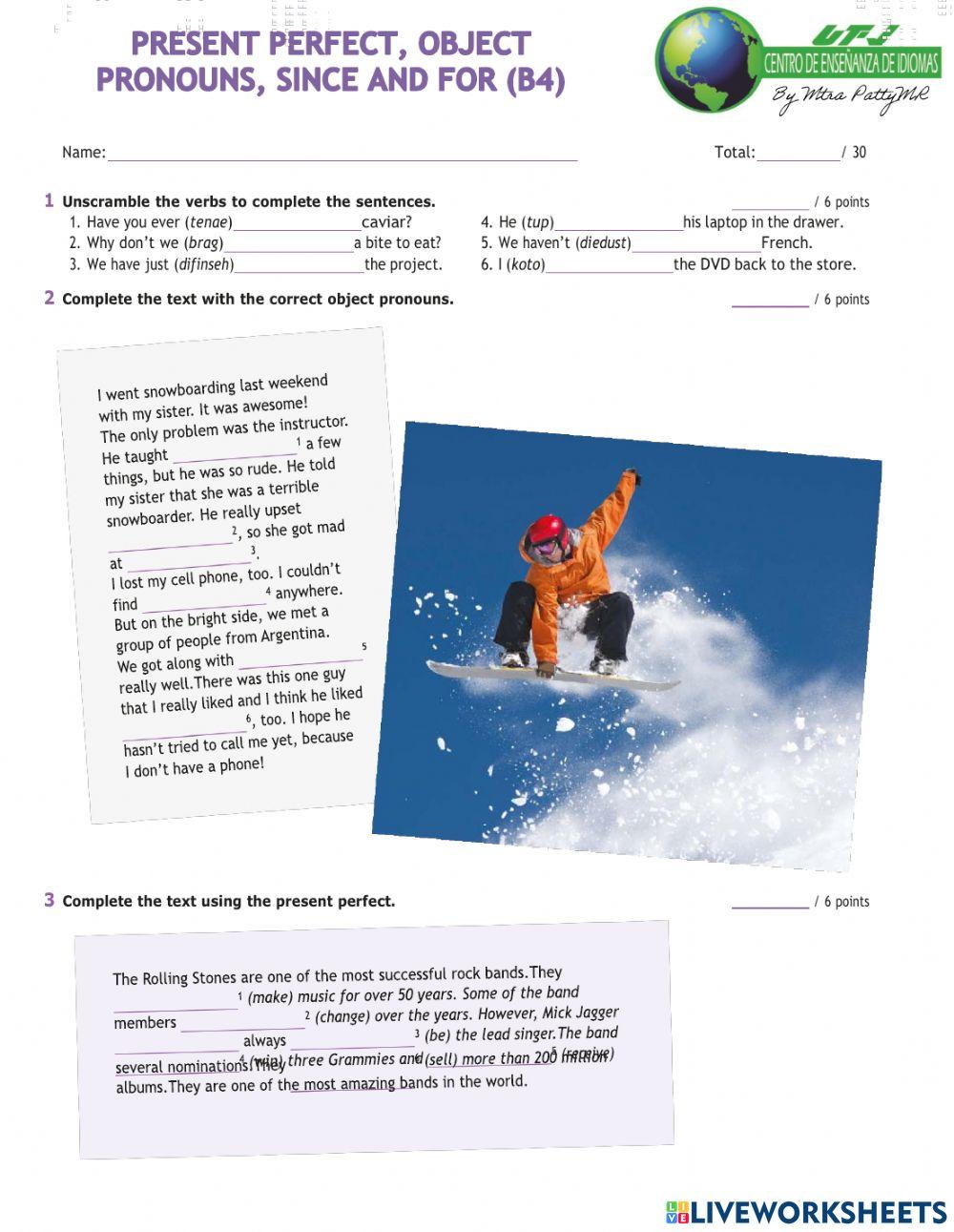 Present perfect     (gp+2-b4)