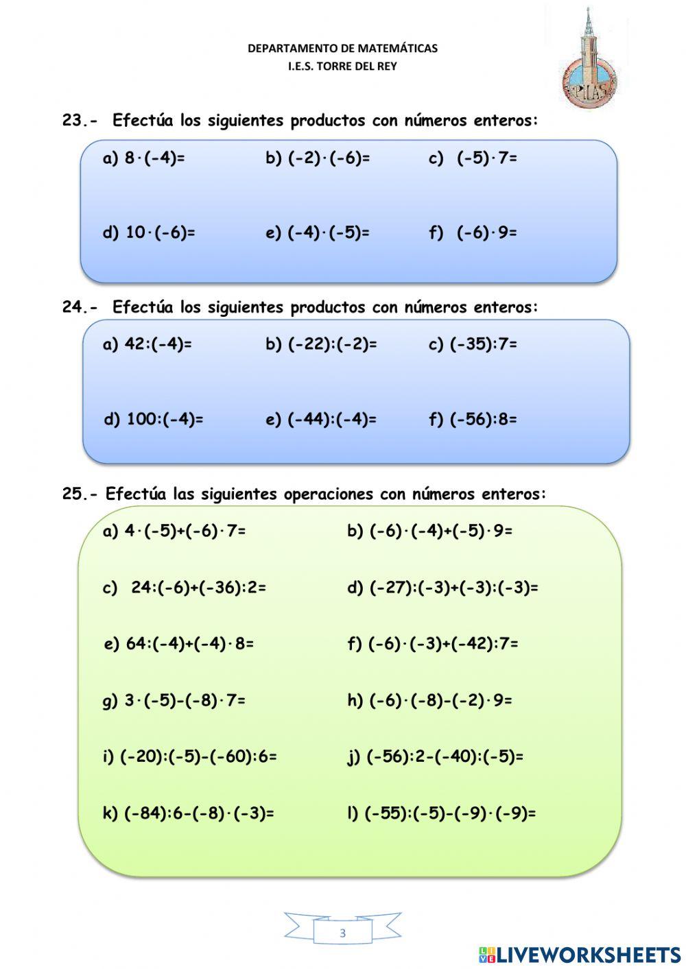 Cuadernillo pendientes 1º eso II