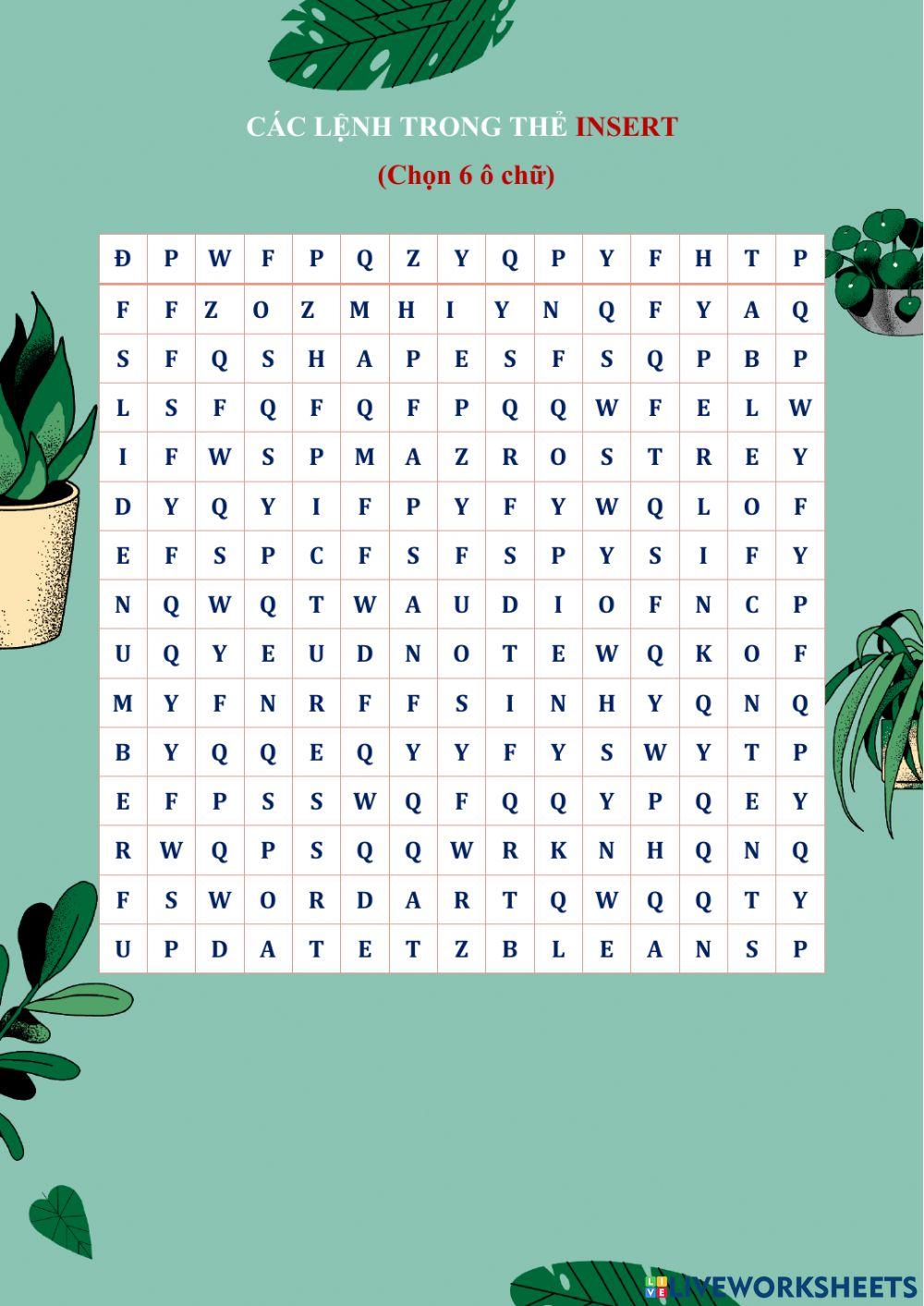 Khối 6 GC - Tuần 24A