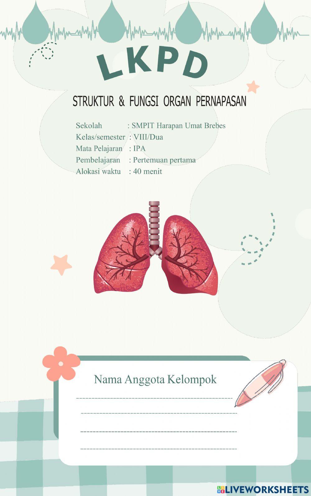 LKPD Organ Pernapasan 